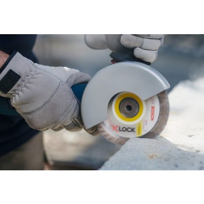 Bosch - X-LOCK - Standard Seri Genel Yapı Malzemeleri İçin Elmas Kesme Diski 115 mm