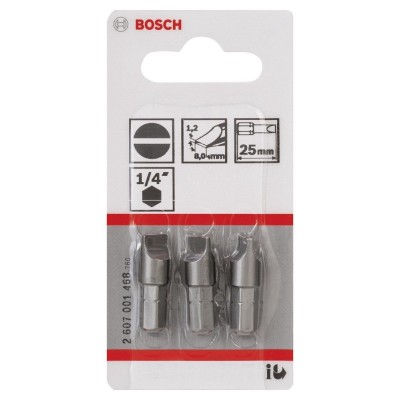 Bosch - Extra Hard Serisi S1,2x8,0*25 mm 3'lü