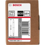 Bosch - SDS-Max Şaftlı Sivri Keski 600 mm 10'lu EKO