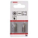 Bosch - Extra Hard Serisi Security-Torx® Vidalama Ucu T30H*25 mm 2li