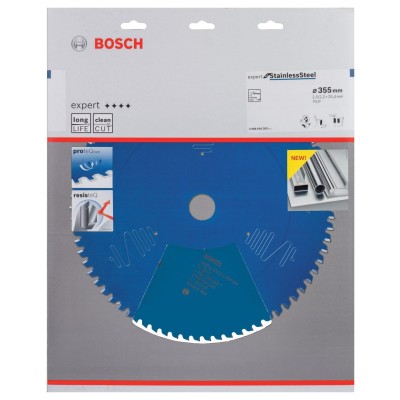 Bosch - Expert Serisi Paslanmaz Çelik için Daire Testere Bıçağı 355*25,4 mm 70 Diş