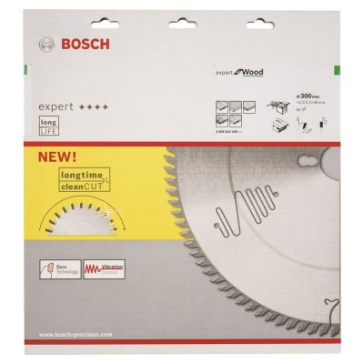 Bosch - Expert Serisi Ahşap için Daire Testere Bıçağı 300*30 mm 60 Diş