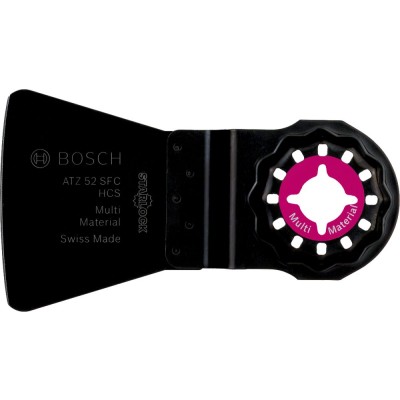 Bosch - Starlock - ATZ 52 SFC - HCS Yumuşak Silikon ve Boya Artıkları İçin Esnek Raspa Bıçağı 10'lu