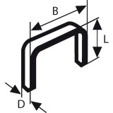 Bosch - Zımba Teli Tip 53 11,4*0,74*12 mm