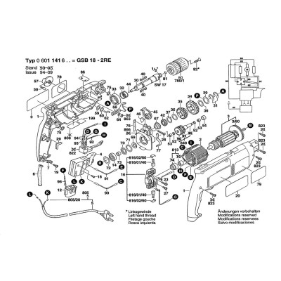 Bosch - GSB 18-2 RE