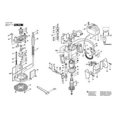 Bosch - GOF1300CE Bare Tool