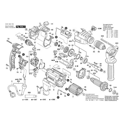 Bosch - GSB 21-2RTC BARE