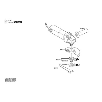 Bosch - GWS 6-125