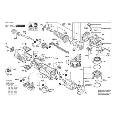 Bosch - GWS 15-125 CIX
