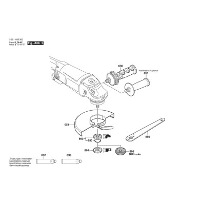 Bosch - GWS 26-180 B