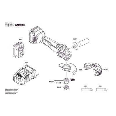 Bosch - GWS 18V-10