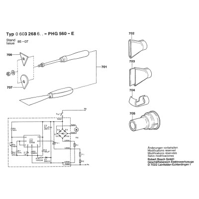 Bosch - PHG 560 E