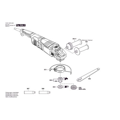 Bosch - GWS 24-230 PZ