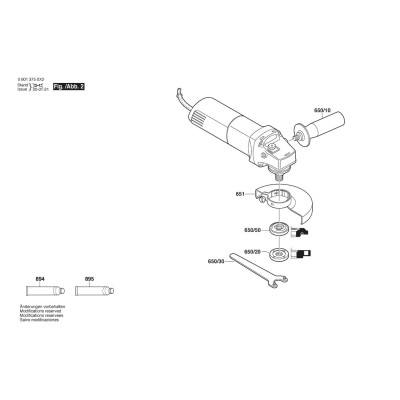 Bosch - GWS 6-125