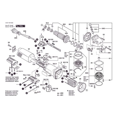 Bosch - GWS 14-125