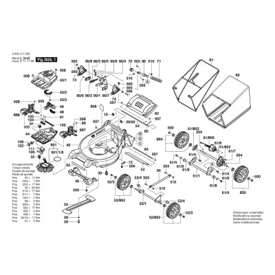 Bosch - GRA 36V-LI 53 1A