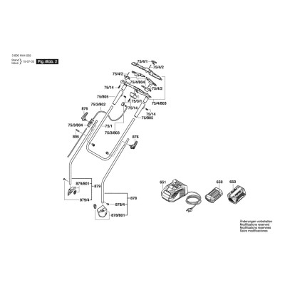 Bosch - ROTAK 43 Li
