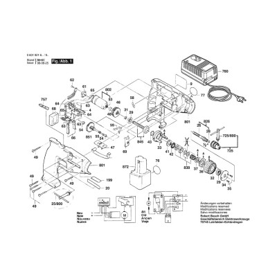 Bosch - GSR 9,6 VES