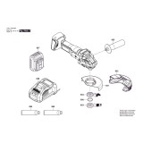Bosch - GWS 18V-8