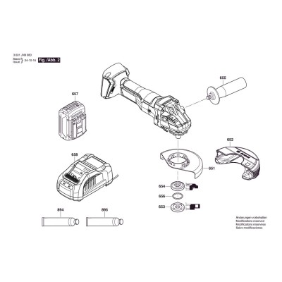 Bosch - GWS 18V-8