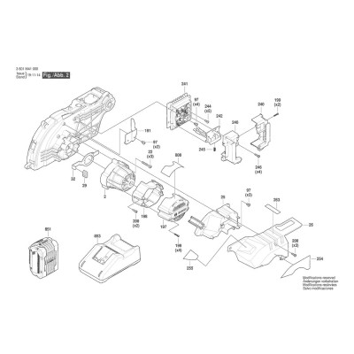 Bosch - GCM 18V-216