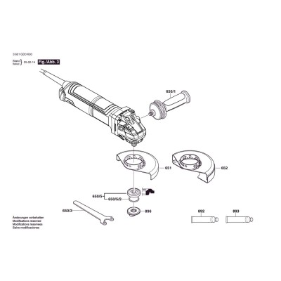 Bosch - CG17-125 INOX Fein