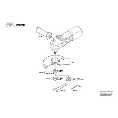 Bosch - GWS 9-125 CMS