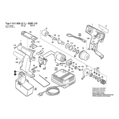 Bosch - GSB 12 VES-2
