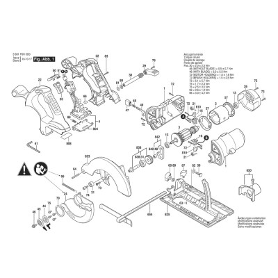 Bosch - GKS 18 V-LI