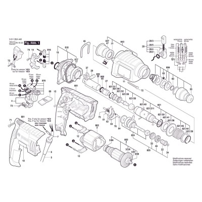 Bosch - GBH 2-20 D