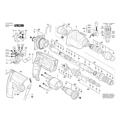 Bosch - GBH 2-20 D