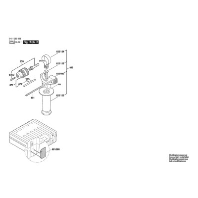 Bosch - GBH 2-22 S