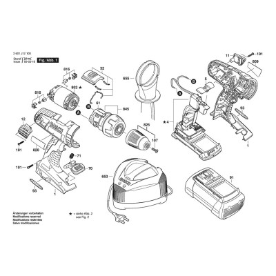 Bosch - GSR 36 V-LI bare