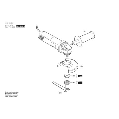 Bosch - GWS 9-125