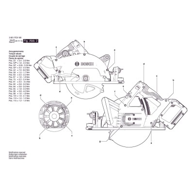 Bosch - GKS 18V-68 G