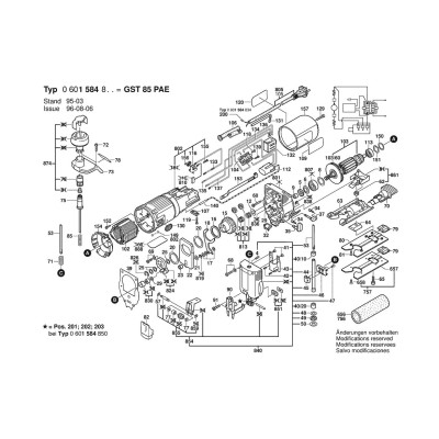 Bosch - GST 85 PAE