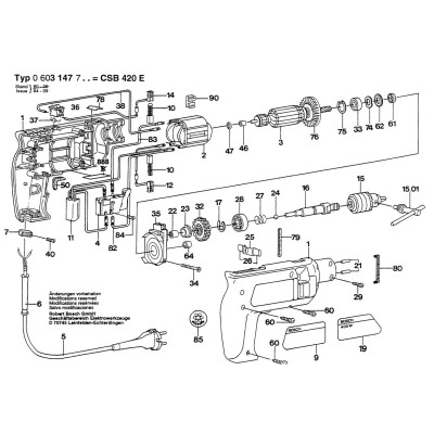 Bosch - CSB 420-E