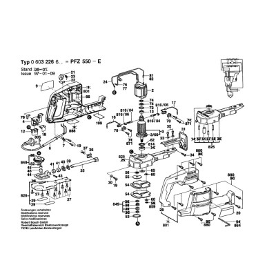 Bosch - PFZ 550 E