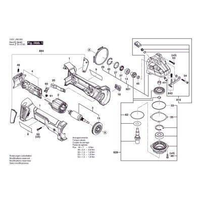 Bosch - GWS 18V-8