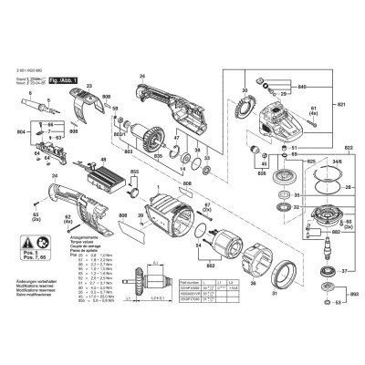 Bosch - GWS 30-180 B
