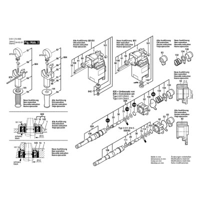 Bosch - GBH 8/65 DCE