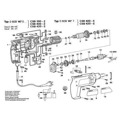 Bosch - CSB 400-2
