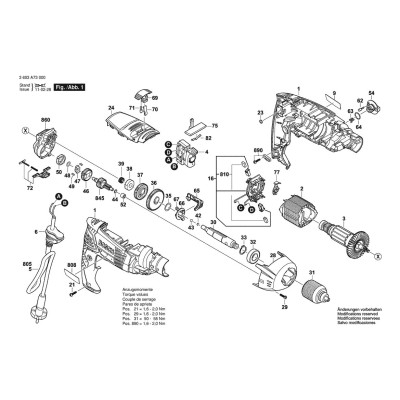 Bosch - PSB 850-2 RE