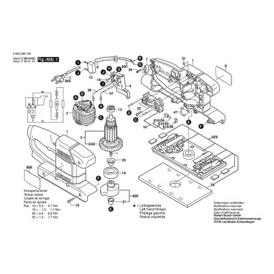 Bosch - PSS 23