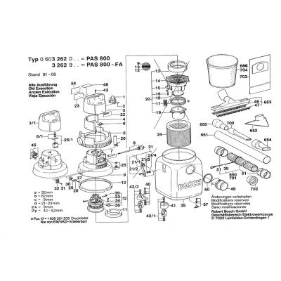 Bosch - PAS 800 A