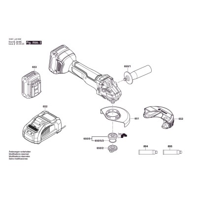 Bosch - GWS 18V-10