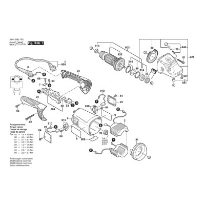 Bosch - GWS 22 - 230 H