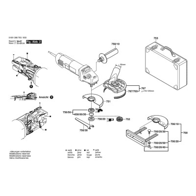 Bosch - GWS 14-150 C
