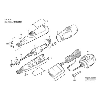 Bosch - 780 9.6V