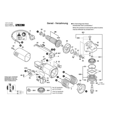 Bosch - GWS 6-115